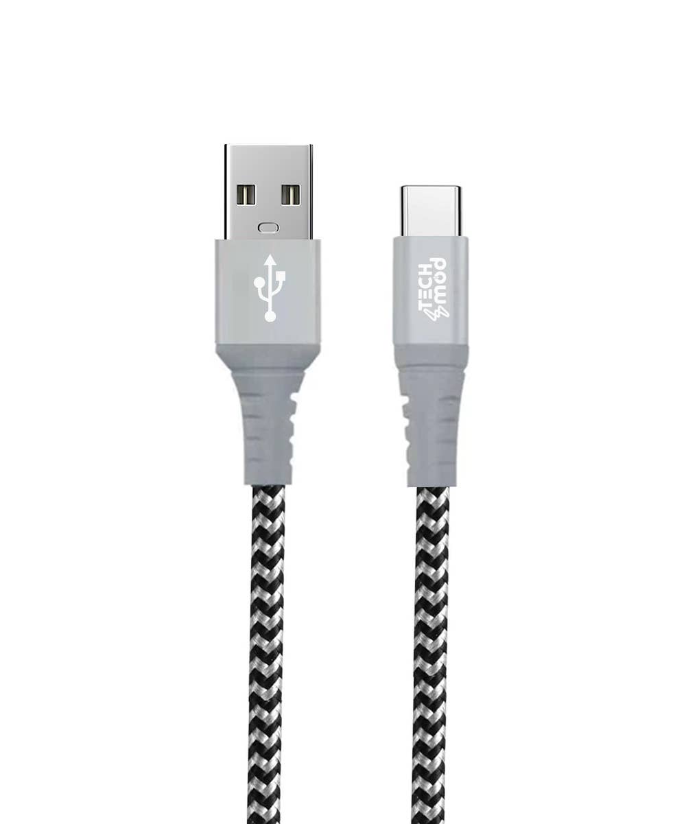 High Speed USB-C Cable for Andriod 6ft/10ft Retail Packaging: Silver / 10 Feet
