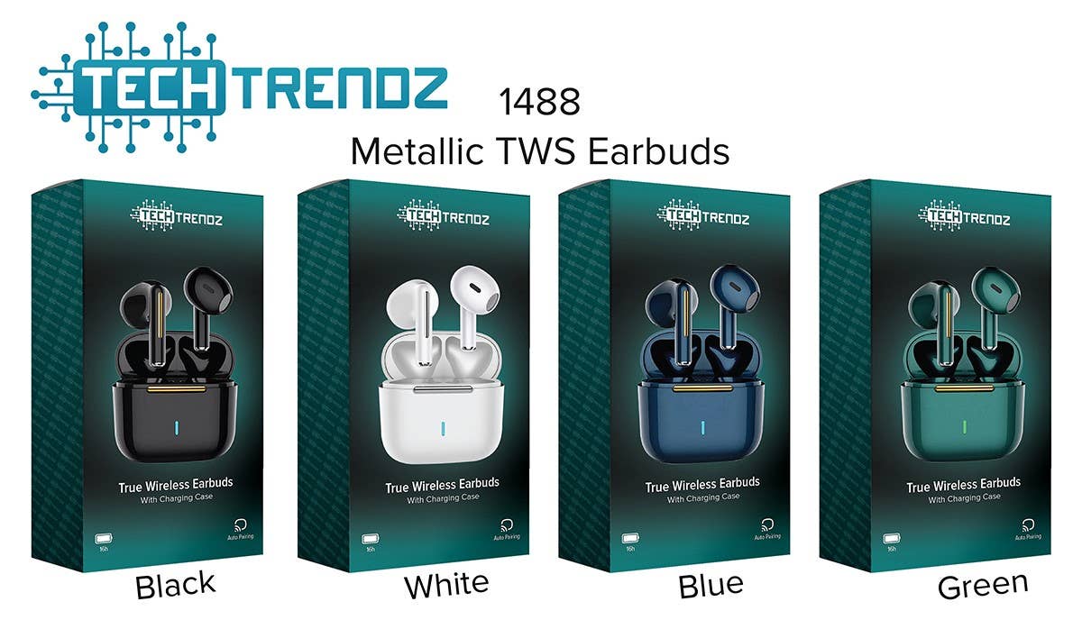 Wireless Earbuds: White