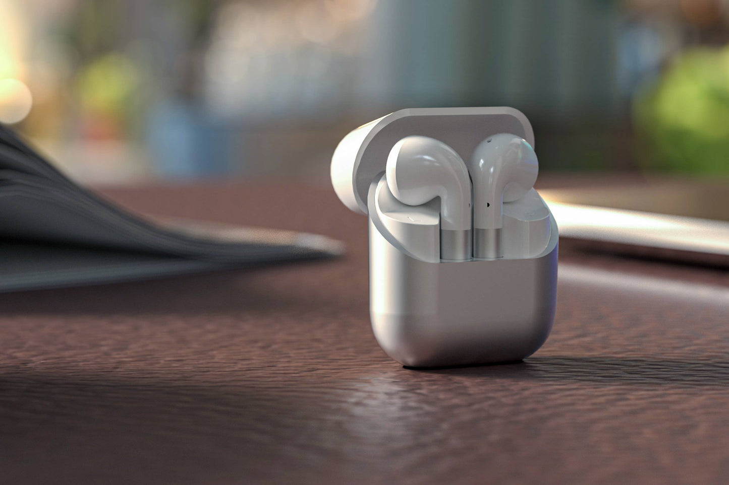 Noise Cancellation Laud Wireless Earphones - Retail Pack: White