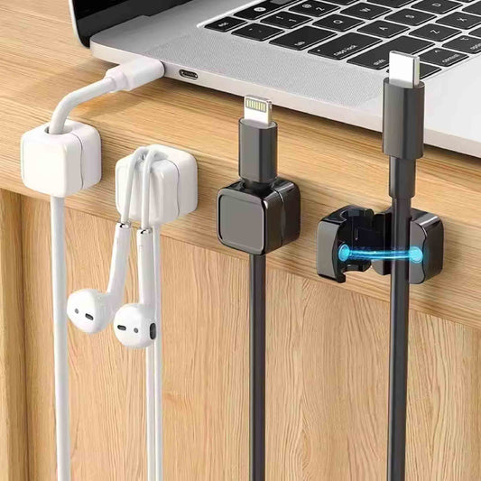 Desktop Magnetic Cable Clip Cord