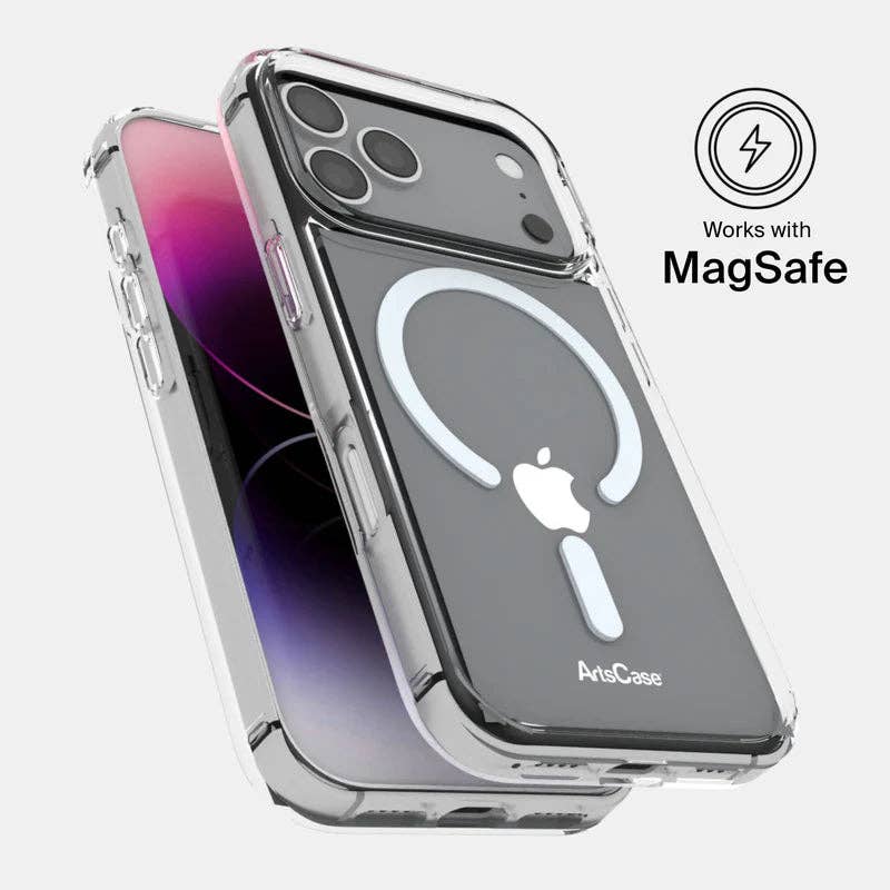 IPhone 17 Pro Max Clear Case with MagSafe  – Impact Hybrid: Clear
