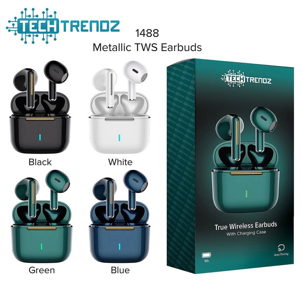 Wireless Earbuds: White