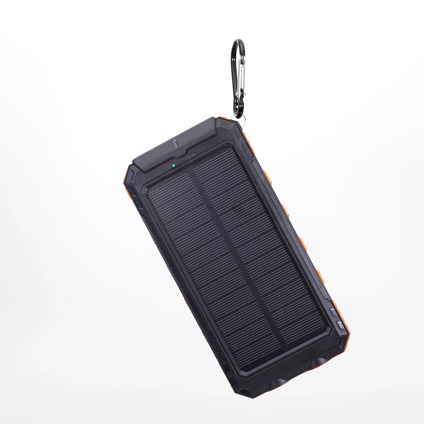 Solar Power Bank 10,000 mAh with LED & Compass—Retail Pack