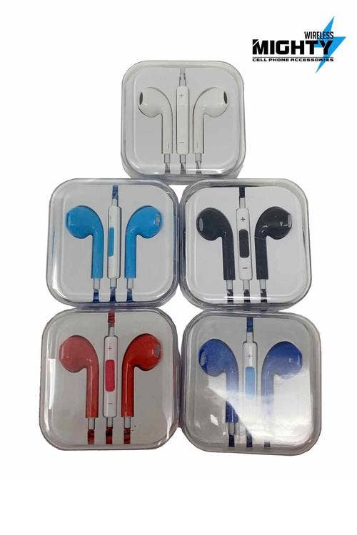 In-Ear Colored Headphones Earpods