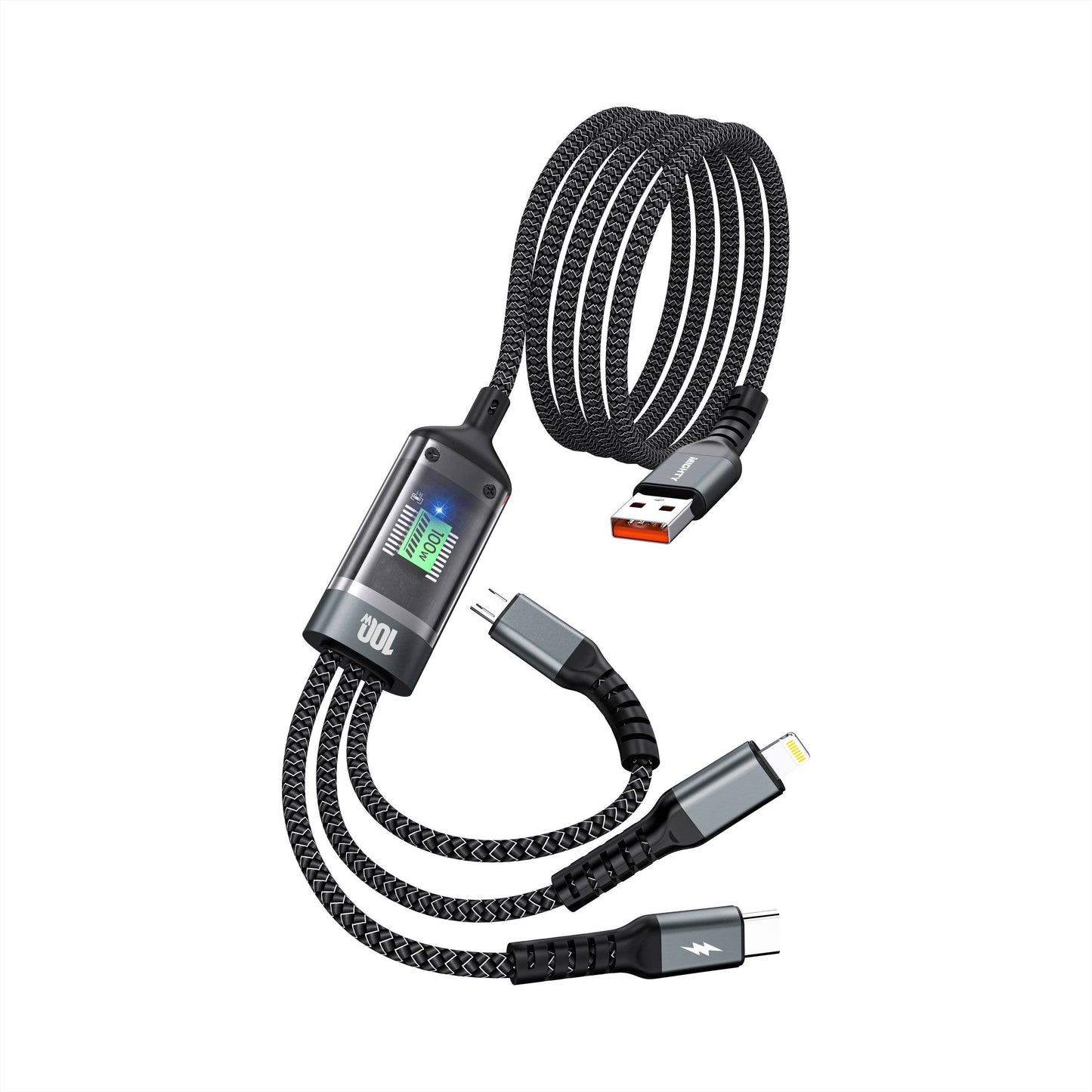 Mighty 3 in 1 Cable 100W L38