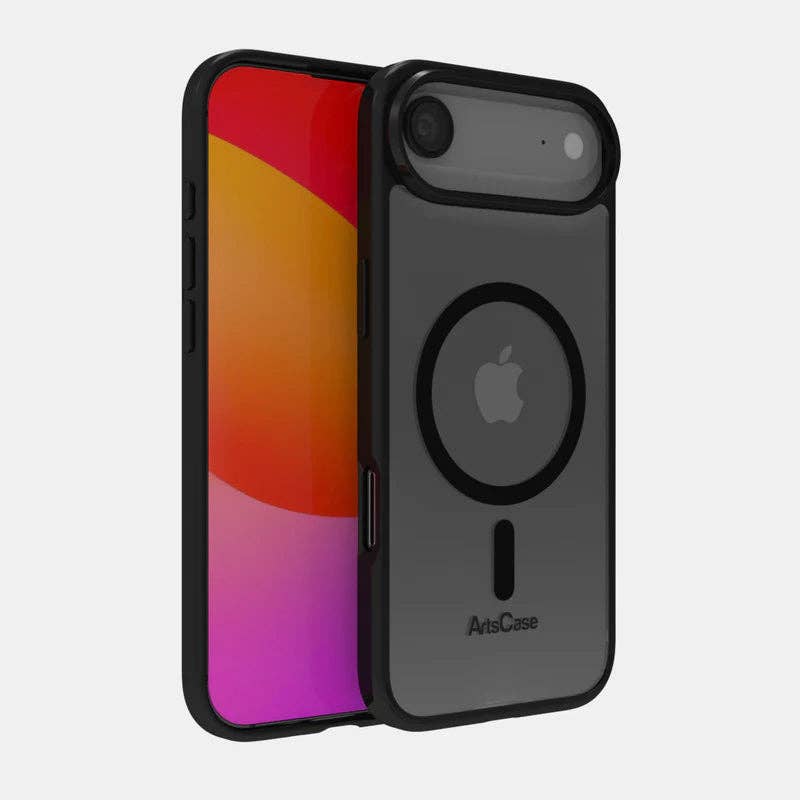 IPhone 17 Air Clear Case with MagSafe – Impact Hybrid: Black