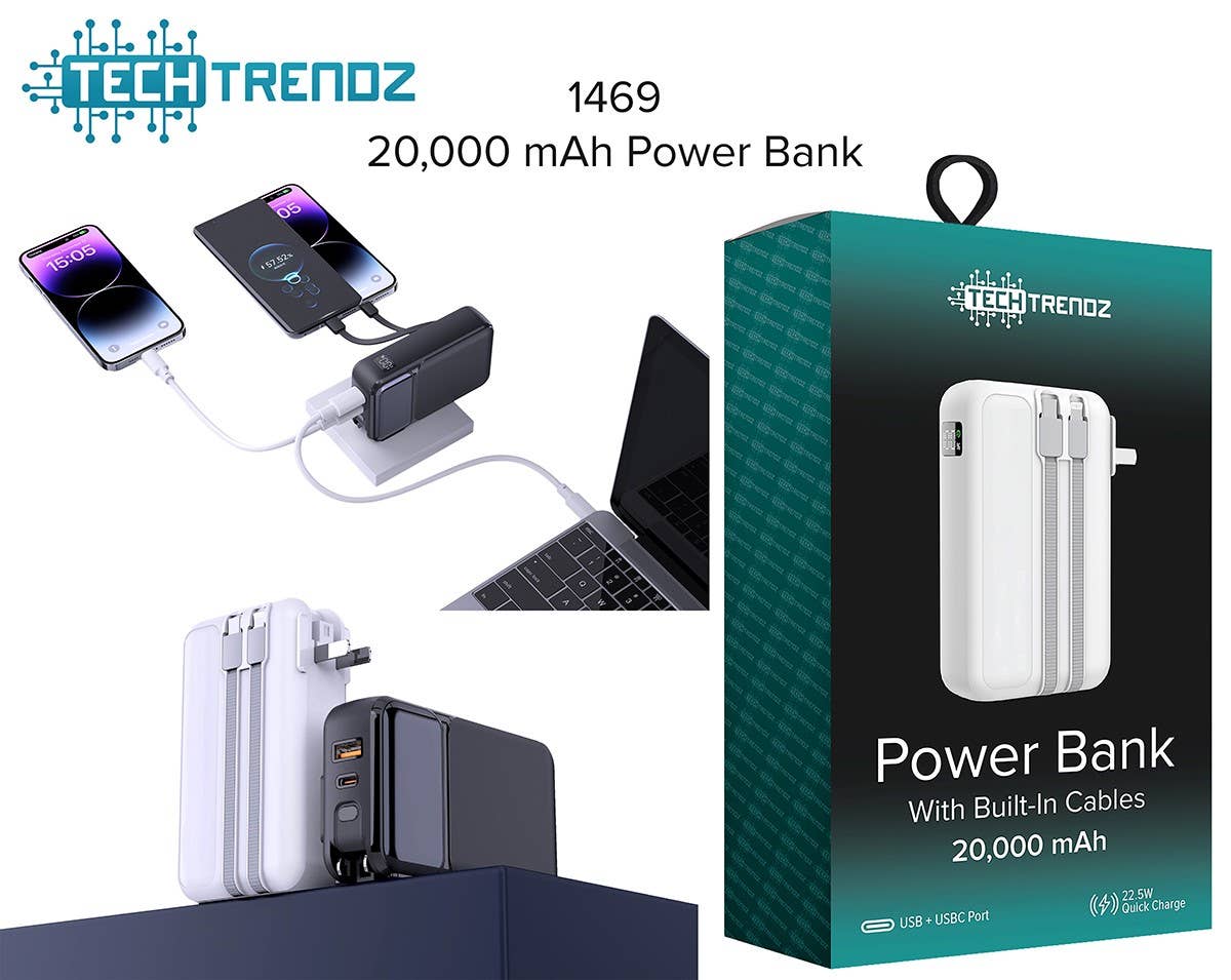 20,000 mAh Power Bank