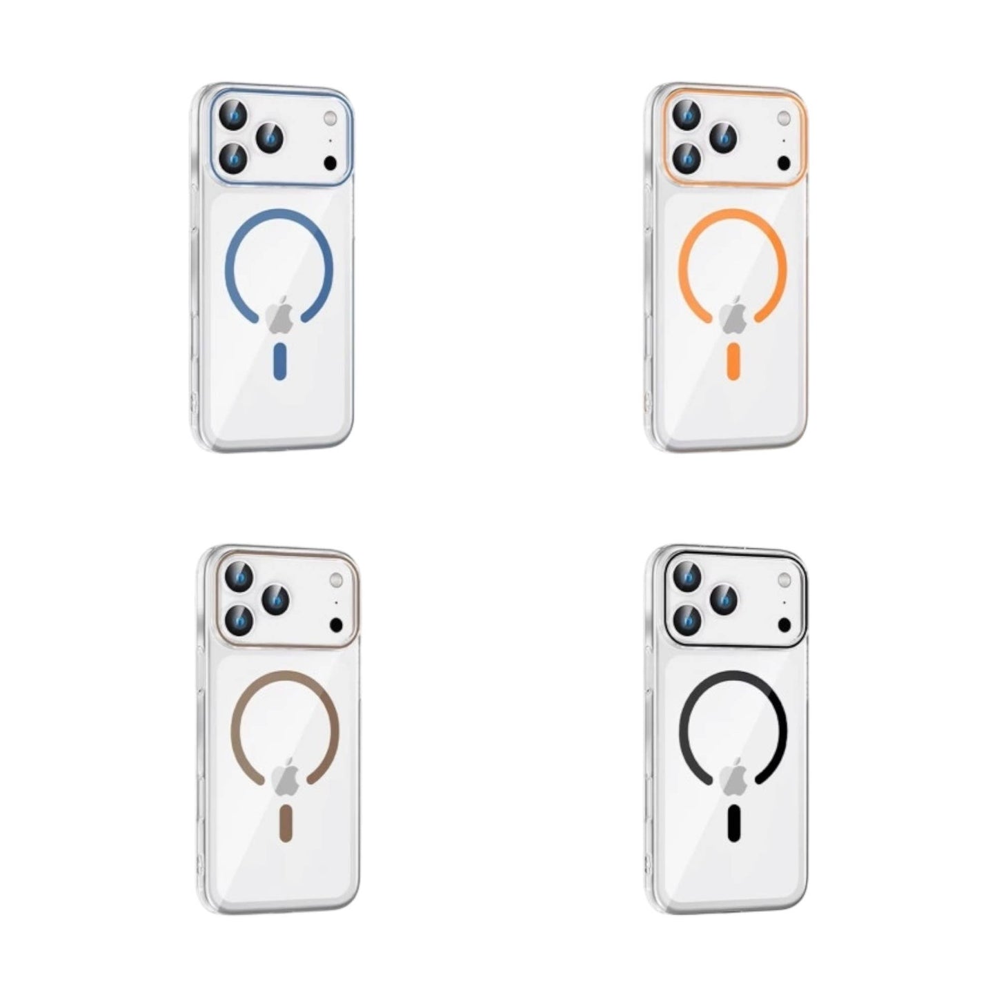 Mighty TPU Transparent Magnet Case for All iPh 17 Series