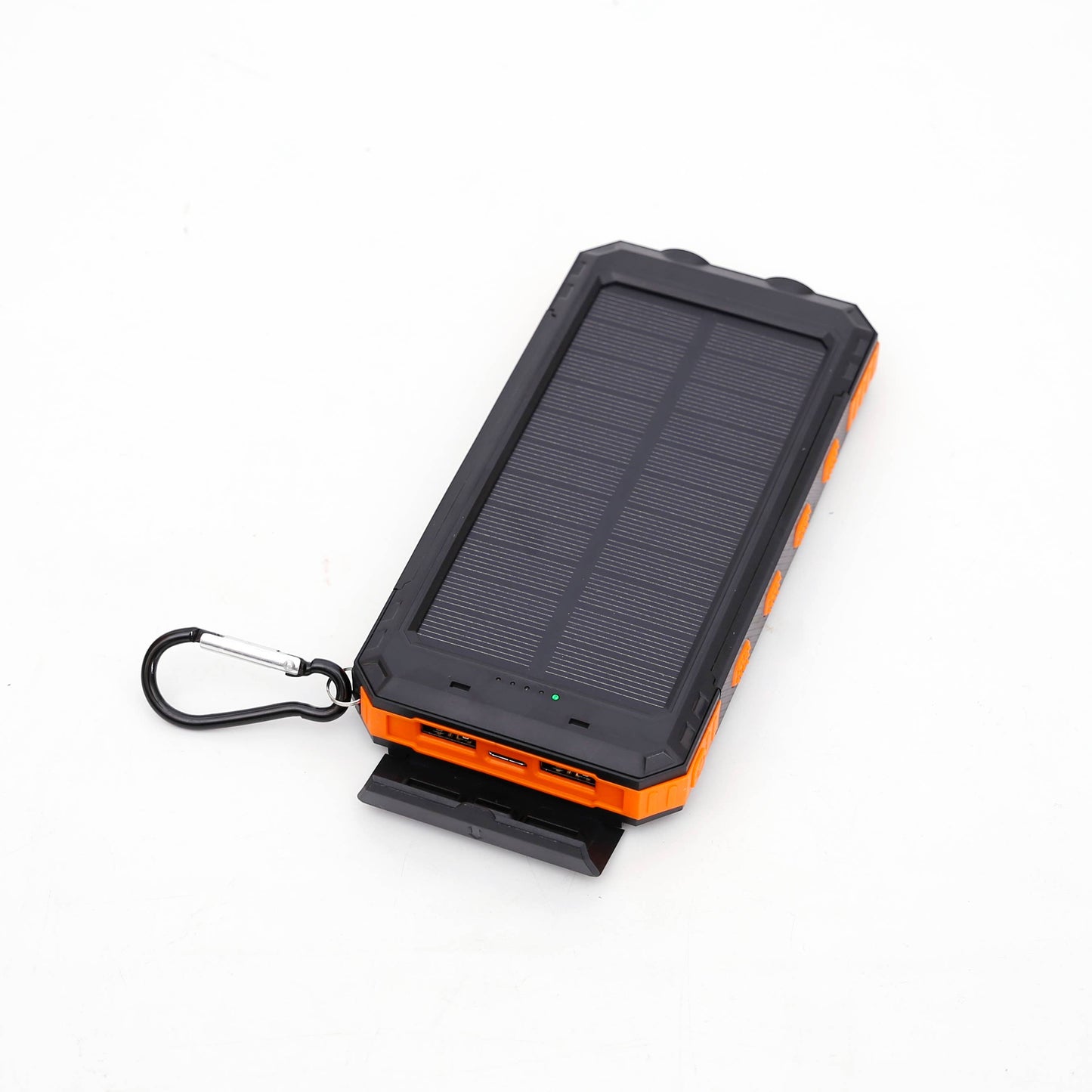 Solar Power Bank 10,000 mAh with LED & Compass—Retail Pack