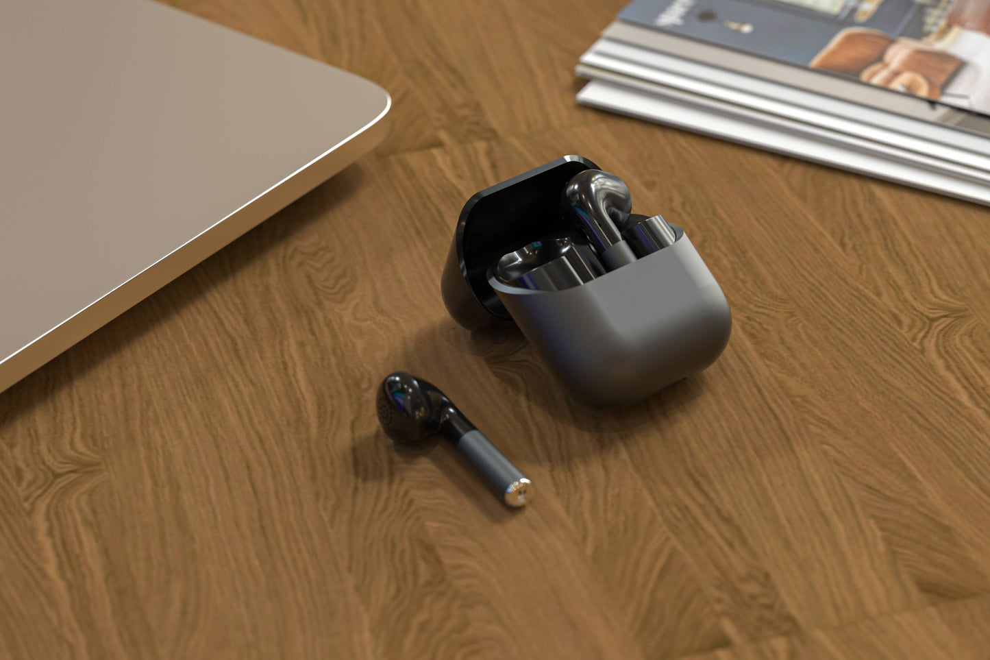 Noise Cancellation Laud Wireless Earphones - Retail Pack: White