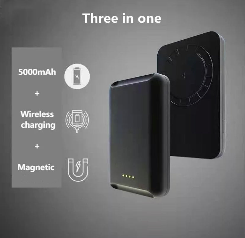 Magnetic Backup Power Bank Fast Charging
