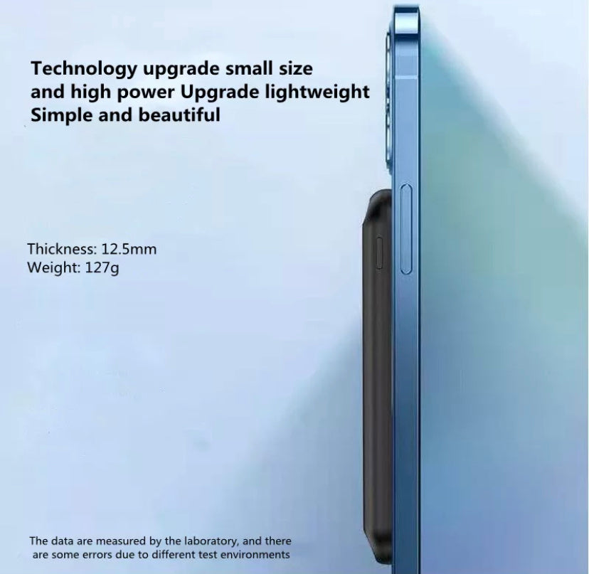 Magnetic Backup Power Bank Fast Charging