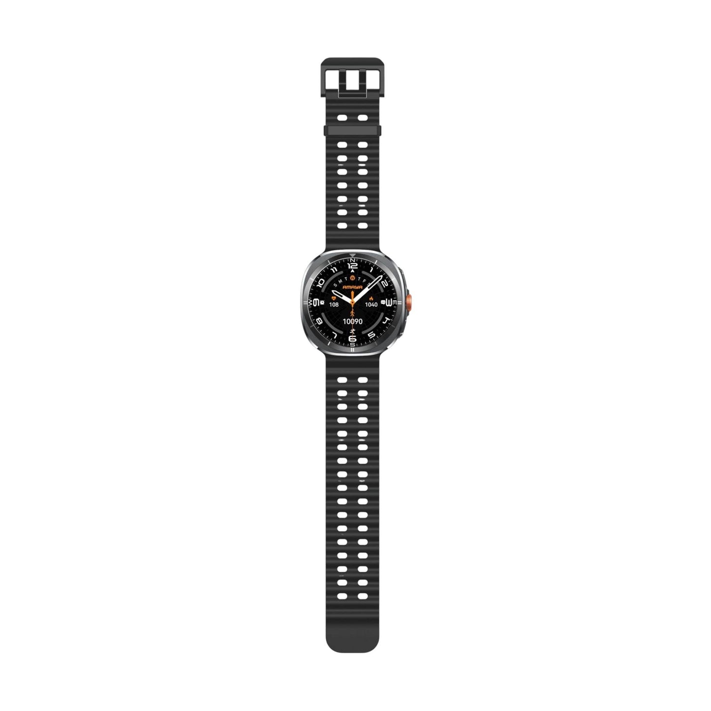 Amaya Smart Watch Sport Design, Black ASW10