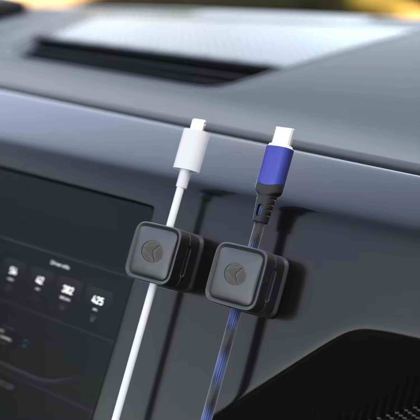 Desktop Magnetic Cable Clip Cord