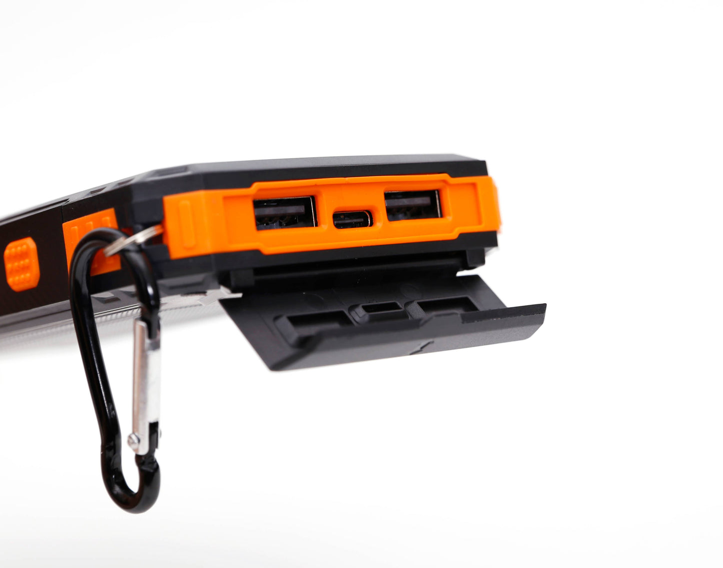 Solar Power Bank 10,000 mAh with LED & Compass—Retail Pack