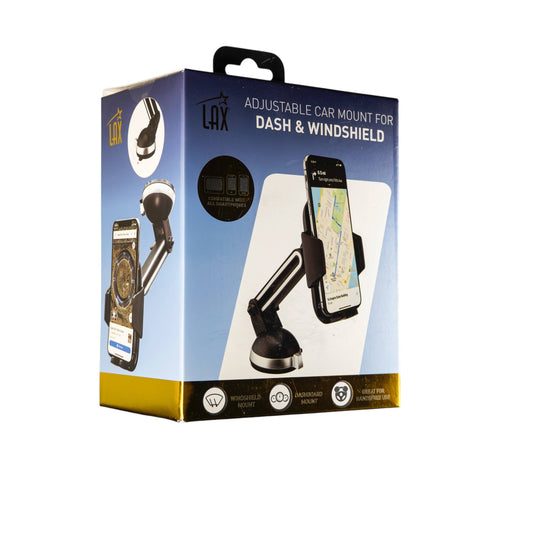Windshield and Dashboard Car Mount Universal - Retail Pack
